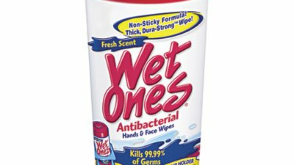 Boîte de serviettes humides Wet Ones