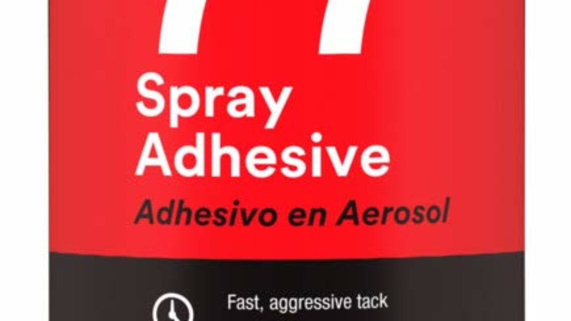 Spray adhésif
