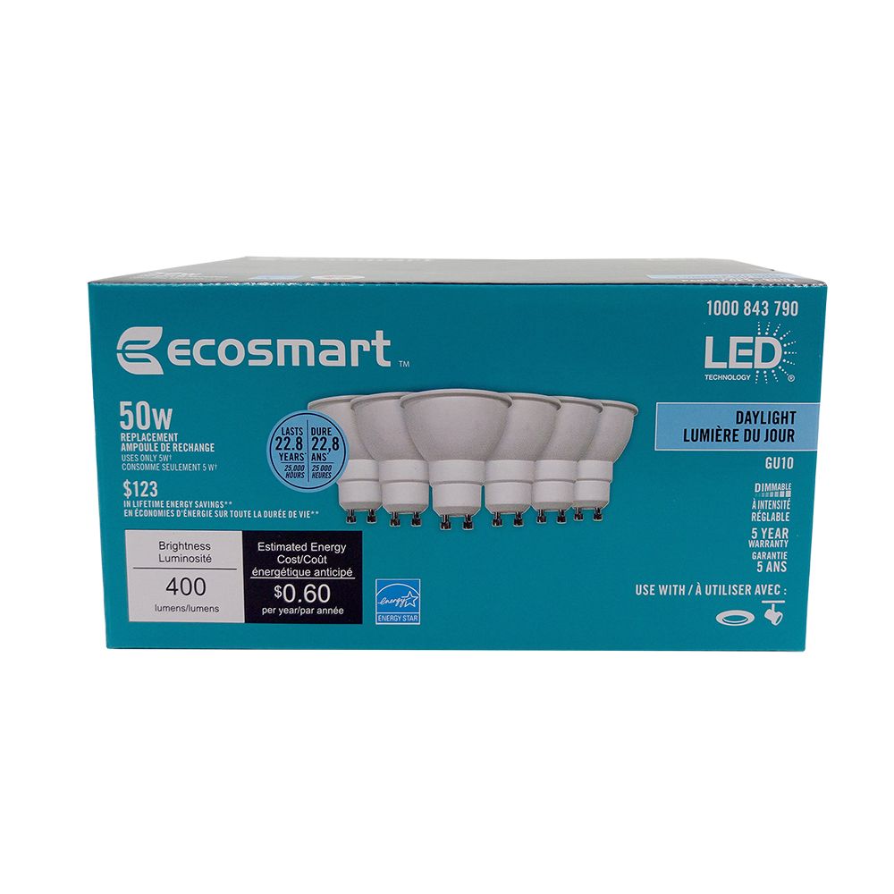 Boîte Ecosmart LED GU10 Daylight