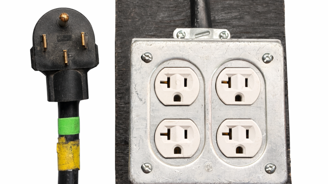 Prise poêle à u-ground