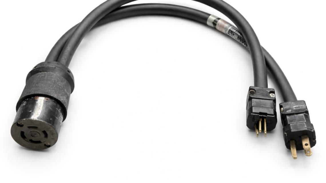 2x U-Ground à twist-lock 4 brins 240V